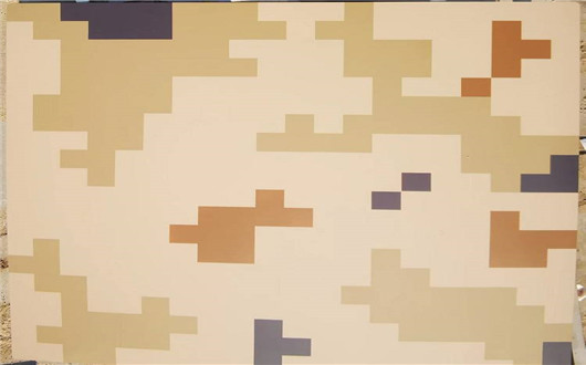 广安荒漠迷彩漆喷涂